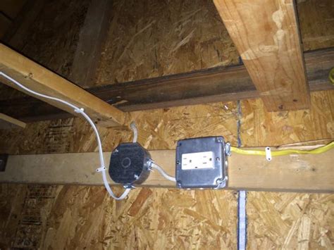 electrical junction boxes with insulation in them fire|attic junction box code book.